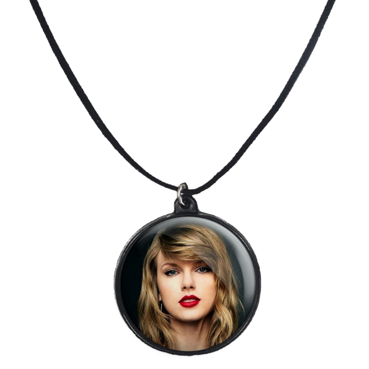 گردنبند پرمانه طرح تیلور سویفت کد pmb.2219 مدل دو طرفه