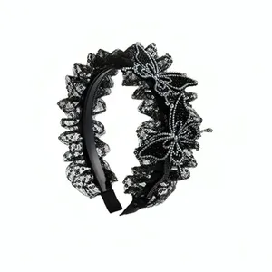 تل مو زنانه مدل دو پروانه