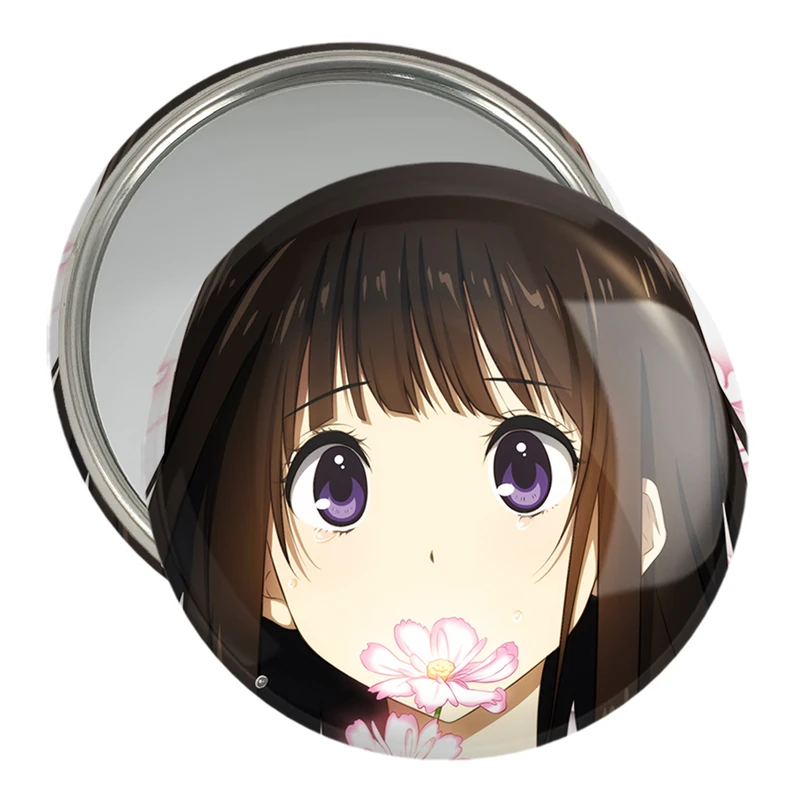 آینه جیبی خندالو مدل چیتاندا انیمه هیوکا Hyouka  کد 17106