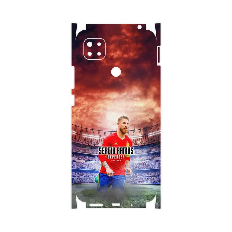برچسب پوششی ماهوت مدل Sergio Ramos-FullSkin مناسب برای گوشی موبایل شیائومی Redmi 9 Activ