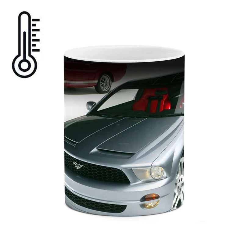 ماگ حرارتی کاکتی مدل ماشین موستانگ کد mgh11485