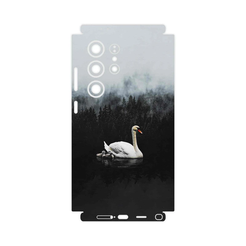 برچسب پوششی ماهوت مدل Swan_Lake-FullSkin مناسب برای گوشی موبایل سامسونگ Galaxy S24 Ultra