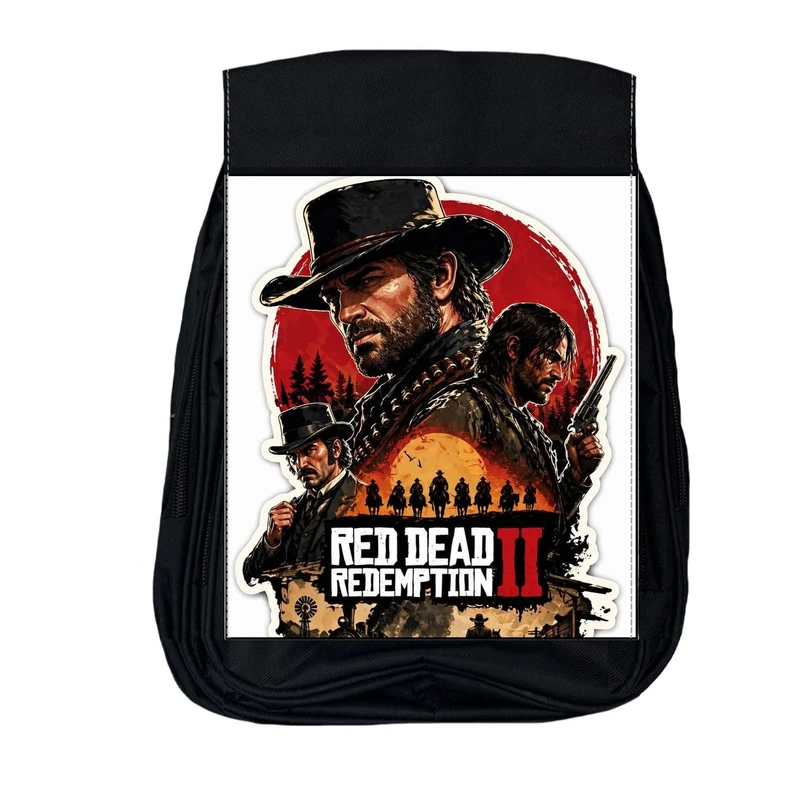 کوله پشتی مدرسه مدل red dead کد10