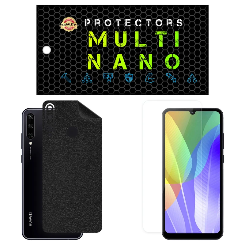 محافظ صفحه نمایش مولتی نانو مدل X-SFL مناسب برای گوشی موبایل هوآوی Y6P به همراه برچسب پوششی