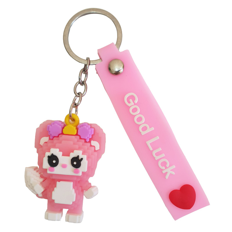 جاکلیدی مدل سیلیکونی طرح ماینکرافت لگو روباه لینابل کد DB21