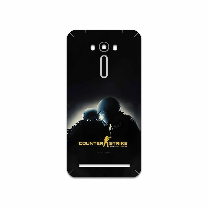 برچسب پوششی ماهوت مدل Counter-Strike مناسب برای گوشی موبایل ایسوس Zenfone 2 Laser