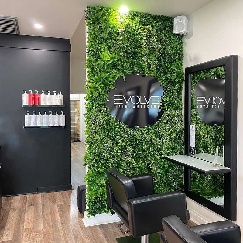 عکس شماره 10 : دیوارپوش مدل دیوار سبز مصنوعی گل پونه، بسته 16 عددی