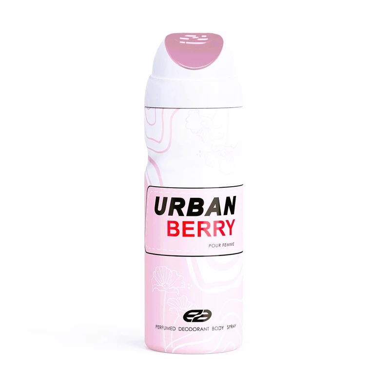 اسپری دئودورانت زنانه عماد آرا مدل Berry Urban حجم 200 میلی‌لیتر