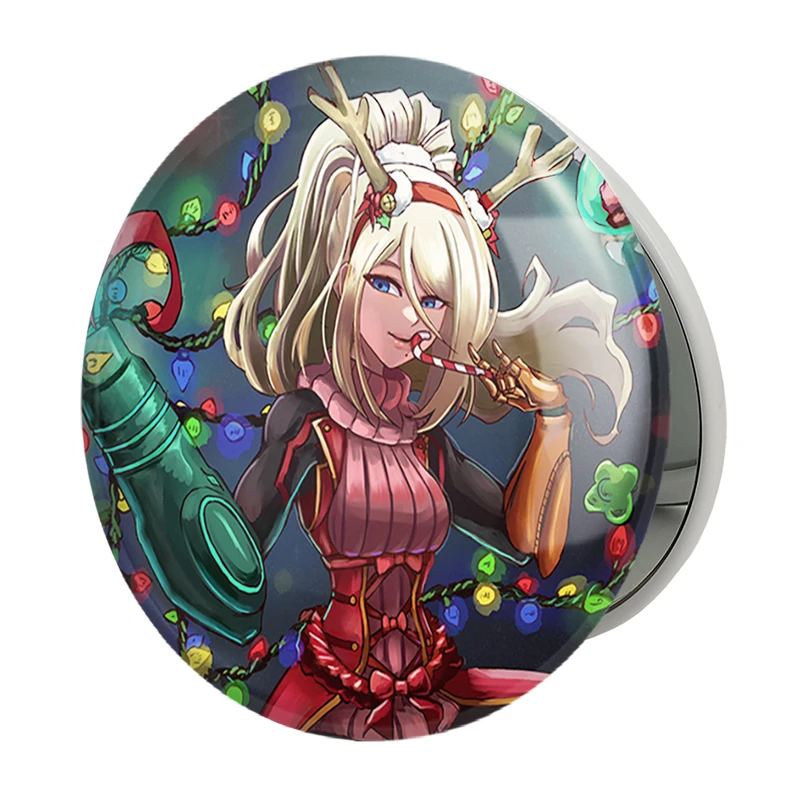 آینه جیبی خندالو طرح بازی متروید (Metroid) مدل تاشو کد 35669