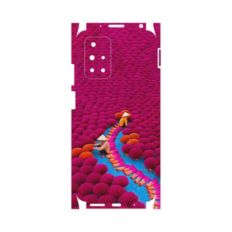 برچسب پوششی ماهوت مدل Vietnam Incense Wood Farms-FullSkin مناسب برای گوشی موبایل شیائومی Redmi 10