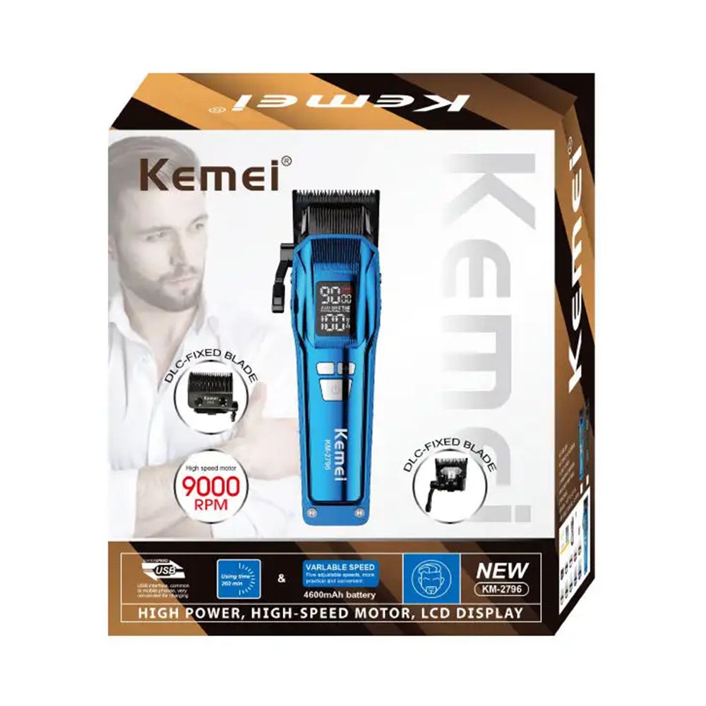 ماشین اصلاح موی سر و صورت کیمی مدل KM-2796 -  - 9