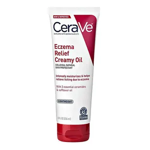 کرم  ترمیم کننده صورت سراوی مدل Eczema relief  حجم 236 میلی لیتر