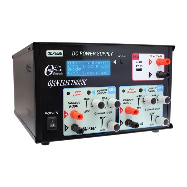 منبع تغذیه دوبل تراکینگ 30 ولت 5 آمپر اوژن الکترونیک مدل ODP-305U