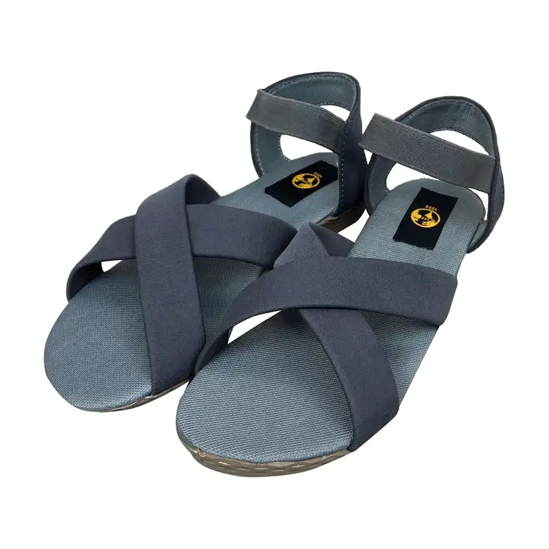 صندل زنانه سیی مدل رومی کد 1963.1