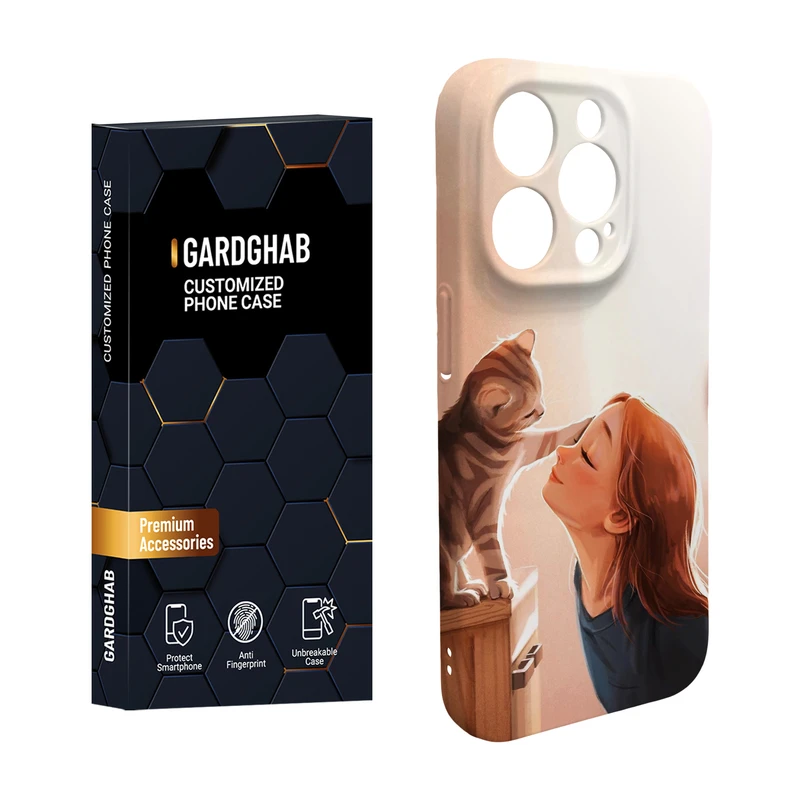 کاور گارد قاب مدل دخترانه مناسب برای گوشی موبایل اپل iPhone 15 Promax