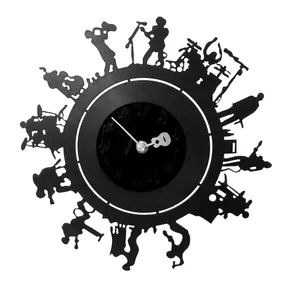 ساعت دیواری طرح گروه موسیقی