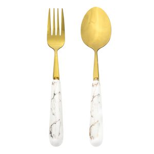 نقد و بررسی ست قاشق و چنگال 12 پارچه مدل دسته سرامیکی توسط خریداران