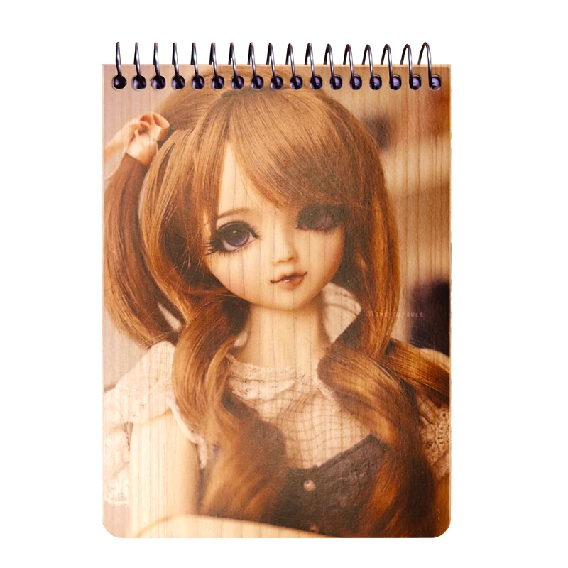 دفترچه یادداشت 70 برگ مدل چوبی کد 017