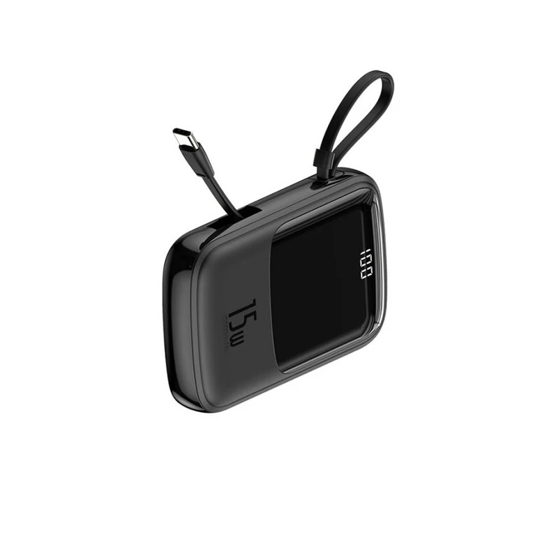 عکس شماره 3 : پاوربانک 15 وات بیسوس مدل 1001 ظرفیت 10000 میلی آمپر ساعت