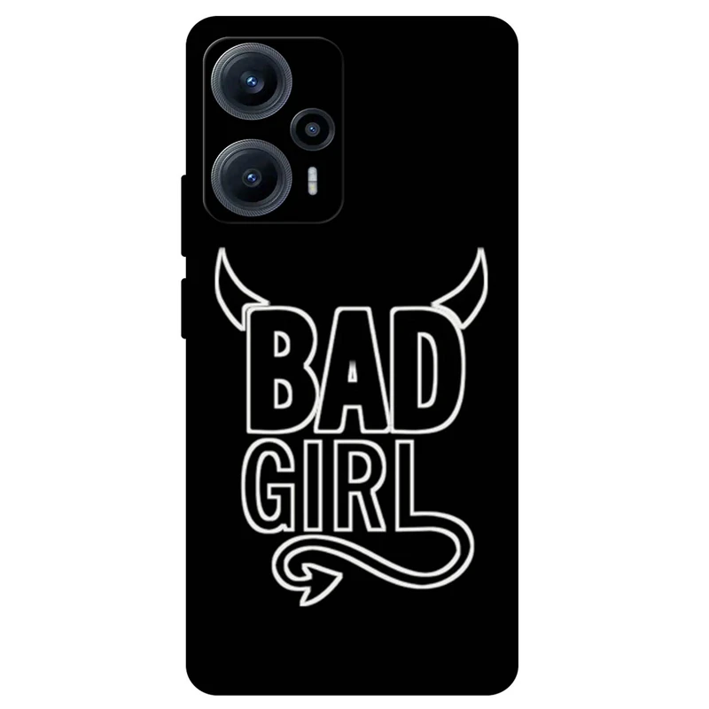 کاور مگافون طرح دختر بد مدل 8105 مناسب برای گوشی موبایل شیائومی Poco F5
