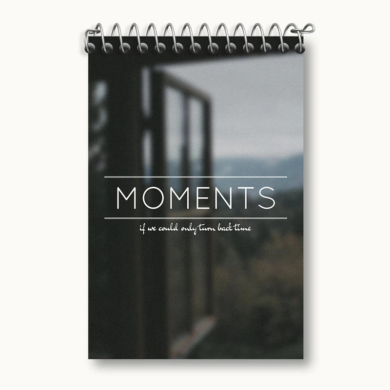 دفتر یادداشت 50 برگ خندالو مدل Moments کد F1201