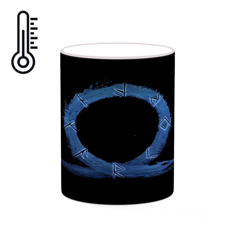 ماگ حرارتی کاکتی طرح گاد آف وار God Of War مدل mgh40540