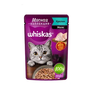 غذای پوچ گربه ویسکاس مدل خرگوش وزن 85 گرم بسته 10 عددی