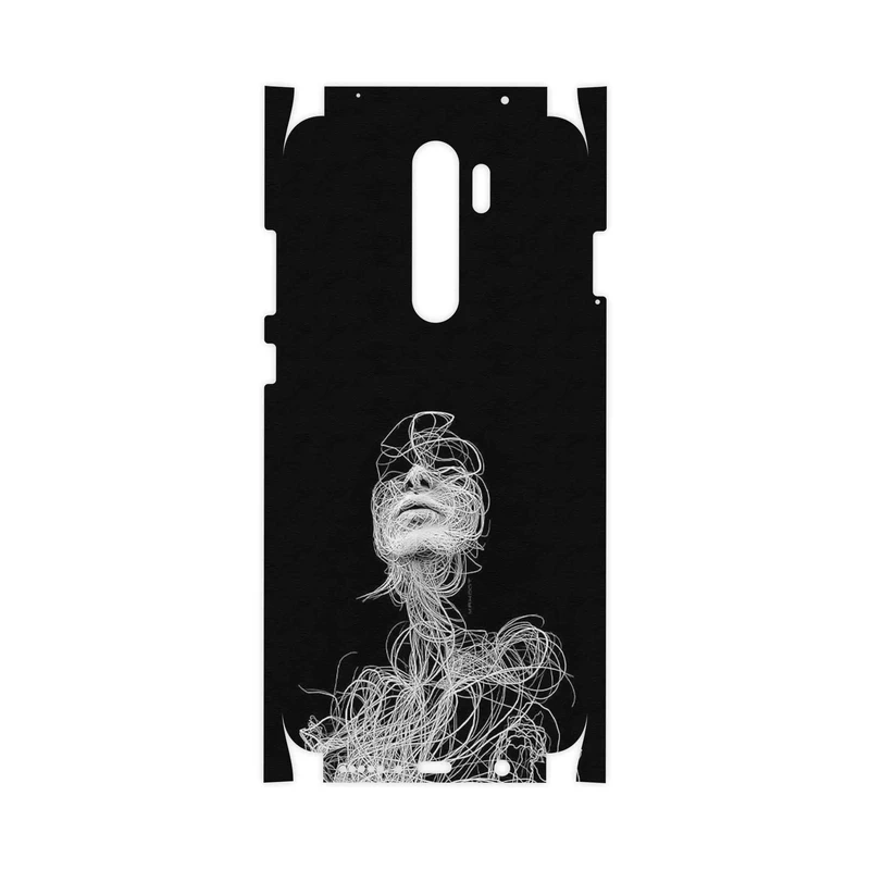 برچسب پوششی ماهوت مدل Strings Digital Art 2-FullSkin مناسب برای گوشی موبایل شیائومی Redmi Note 8 Pro