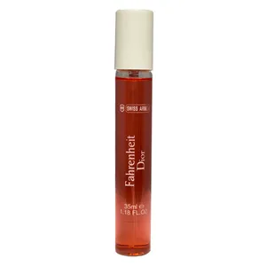 عطر جیبی مردانه سوئیس آرمه مدل Fahrenheit Dior با رایحه تند و شیرین حجم 35 میلی‌لیتر