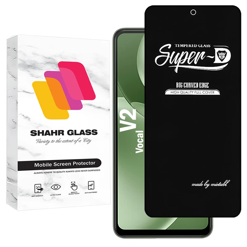 محافظ صفحه نمایش شهر گلس مدل SUPERDNSH مناسب برای گوشی موبایل وکال V2
