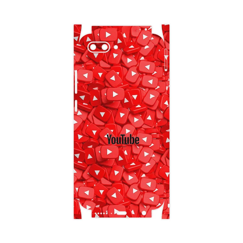 برچسب پوششی ماهوت مدل Youtube-FullSkin مناسب برای گوشی موبایل آنر 10