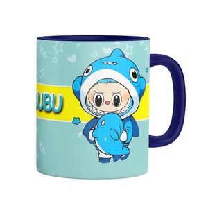 ماگ مدل لبوبو LABUBU دسته رنگی کد 9181