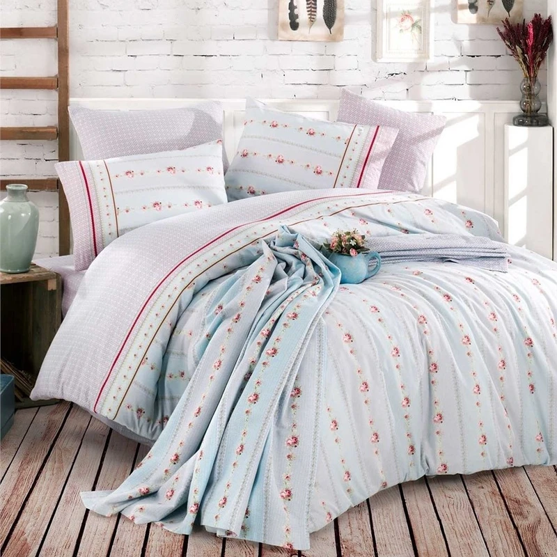 سرویس روتختی کاتن لایف مدل Amie دو نفره 4 تکه