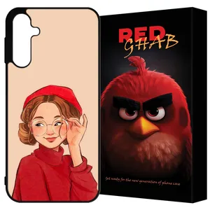  RED GHAB  RCHAPA55 Cover For Samsung Galaxy A55