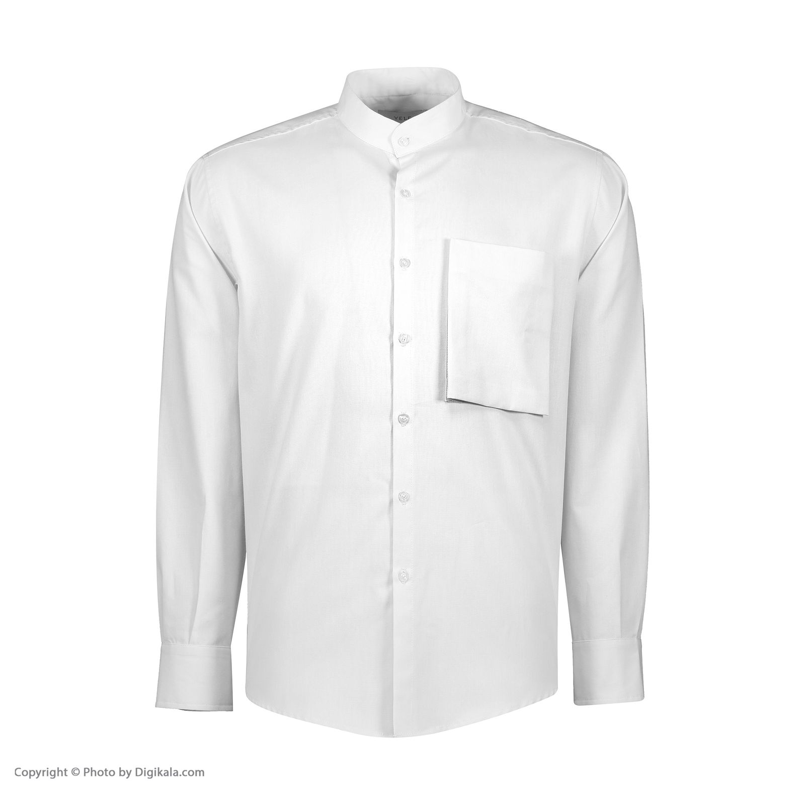 پیراهن آستین بلند مردانه یله مدل M4493000SH رنگ سفید -  - 2