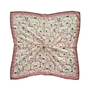 روسری دخترانه مدل خرس کد Y5