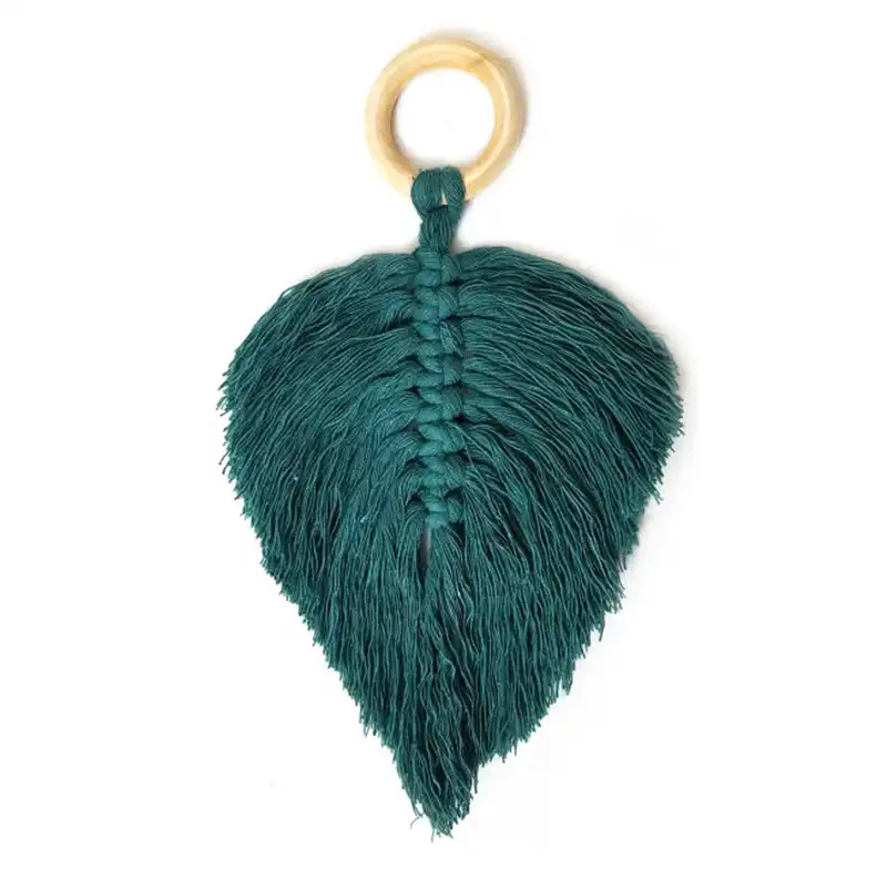 آویز بافتنی مدل مکرومه MacHang3352