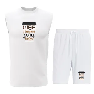 ست تاپ و شلوارک مردانه مدل Q004W