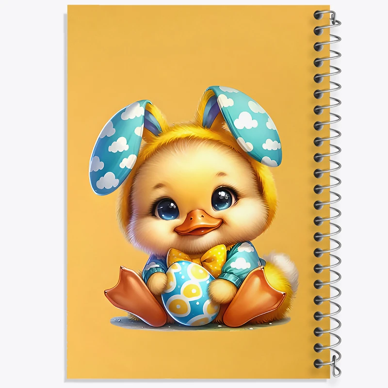 دفتر مشق 50 برگ خندالو طرح اردک کیوت کد N5764