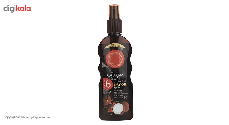 روغن برنز کننده کابانا سان مدل Dry Oil حجم 200 میلی لیتر