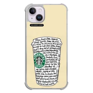 AKAM AMCWTA14PLUS-STARBUCKS14 Cover For Apple iPhone 14 Plus