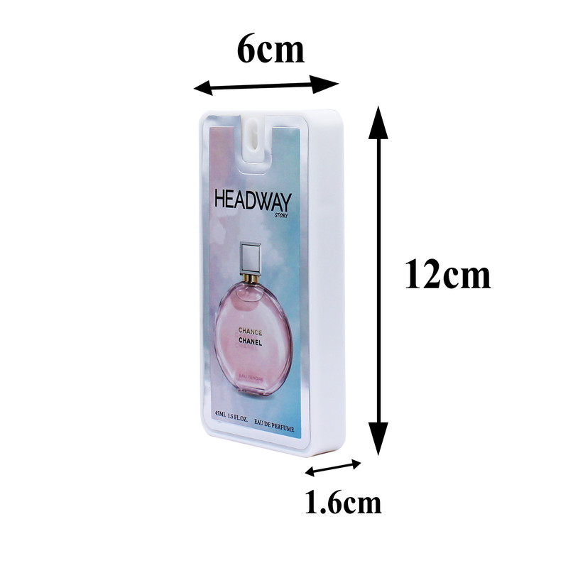 عطر جیبی زنانه هدوی مدل چنس شنل حجم 45 میلی لیتر