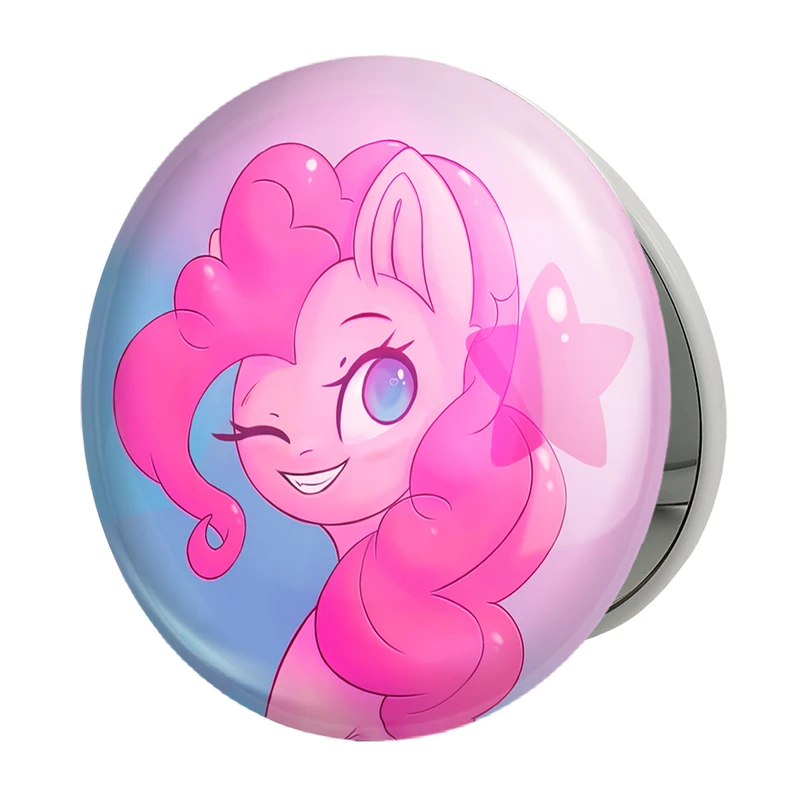 آینه جیبی خندالو طرح اسب پونی مدل تاشو کد 24868 