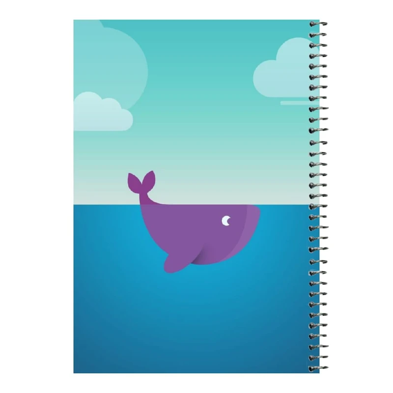 دفتر مشق 80 برگ اس جی مدل وال کد5 