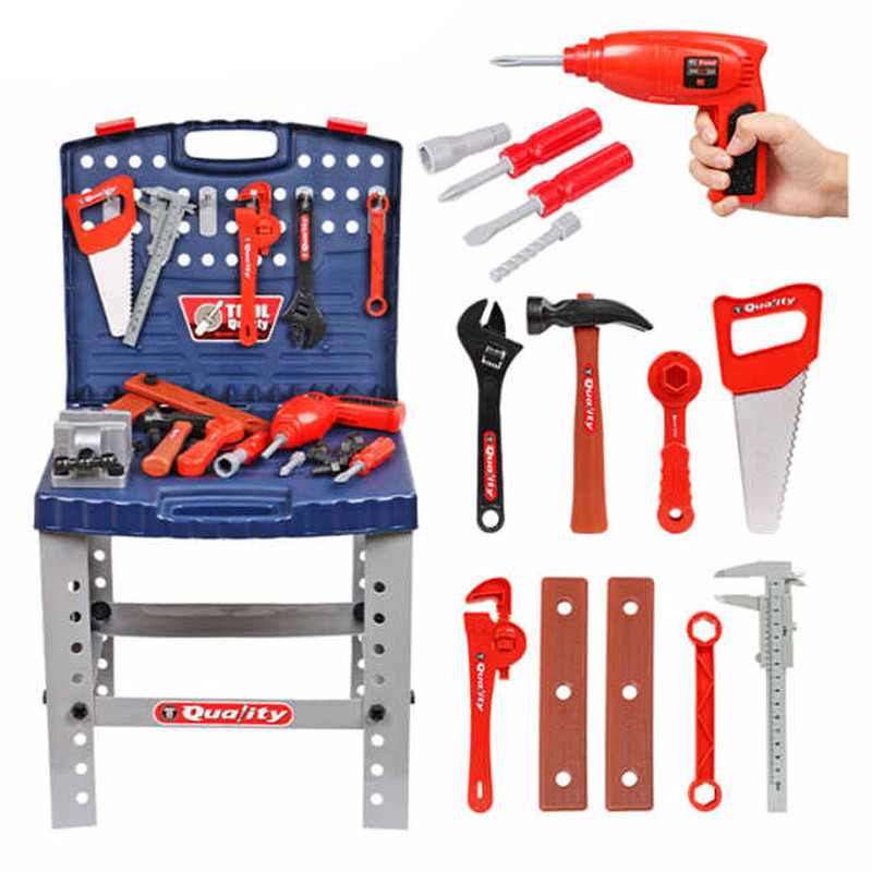 ست اسباب بازی ابزار مدل دریل و میز ابزار کد 008