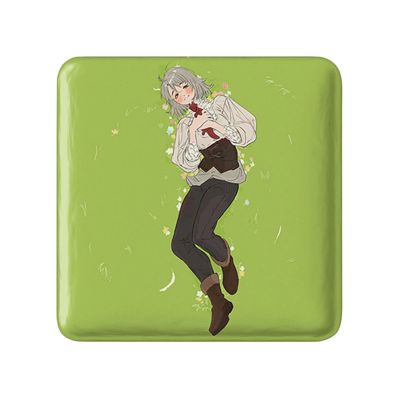 پیکسل خندالو طرح فالین انیمه خوشمزه در سیاه چال مدل مربعی کد 35912