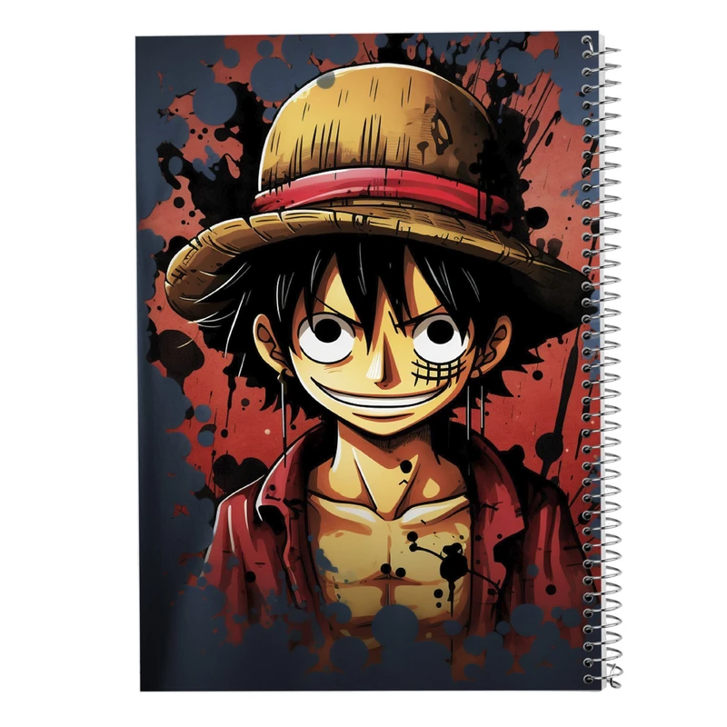 دفتر مشق 100 برگ مدوپد مدل وان پیس One Piece کد DF11523