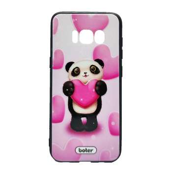کاور طرح Bear With Heart مدل NN مناسب برای گوشی موبایل سامسونگ Galaxy S8