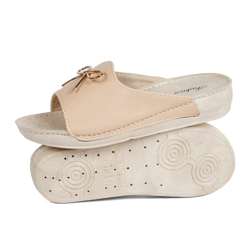 دمپایی زنانه نیکتا مدل L32 رنگ گلبهی