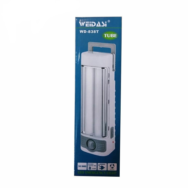 چراغ اضطراری ویداسی مدل WD-838T با نور مهتابی